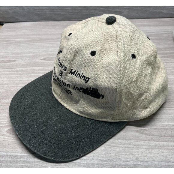 Carlin Nevada Snapback Hat Buttars Gold Mining & Exploration Inc Canvas - Picture 5 of 12